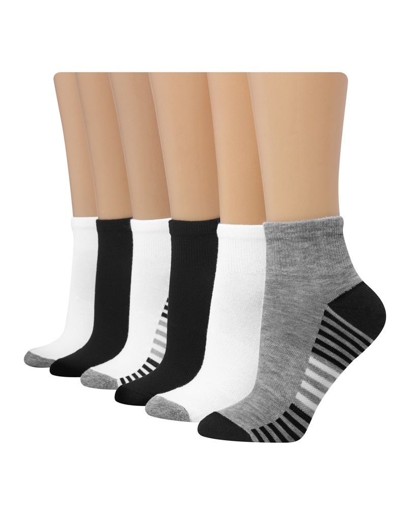 WOMEN'S 6PK ANKLE SOCKS