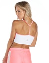 CORAL OVERLAP WORKOUT BRA