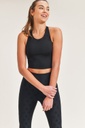 STRAPPED BACK CROP TOP