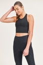 STRAPPED BACK CROP TOP