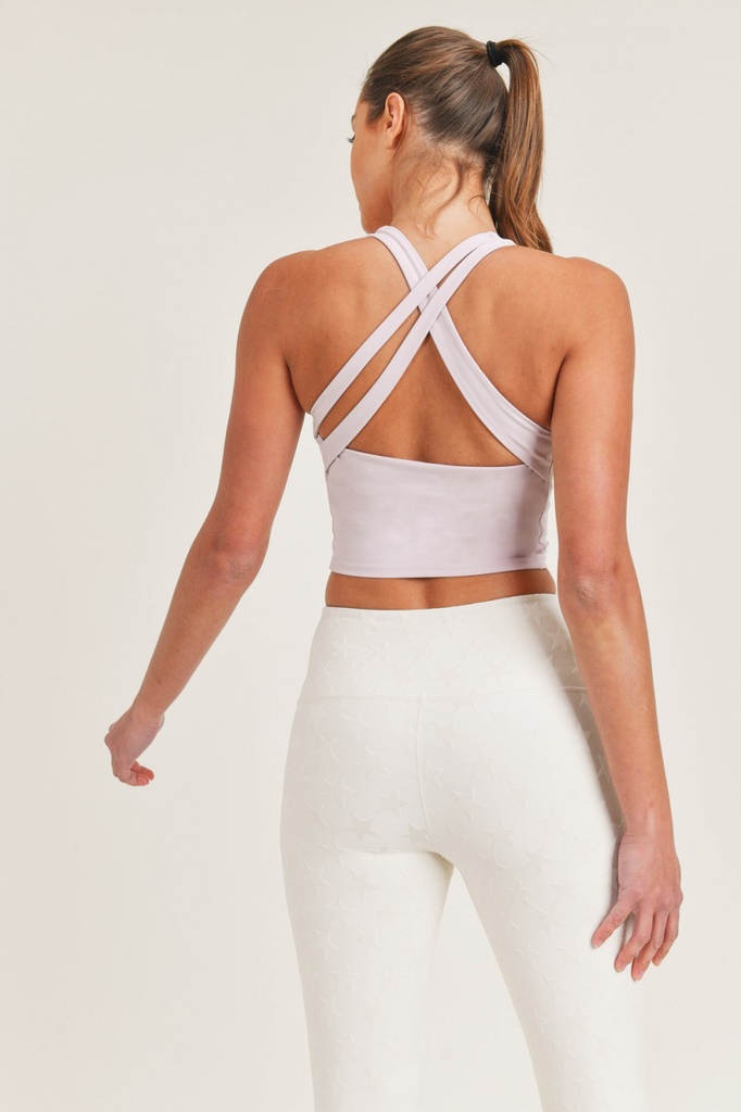 STRAPPED BACK CROP TOP