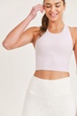 STRAPPED BACK CROP TOP