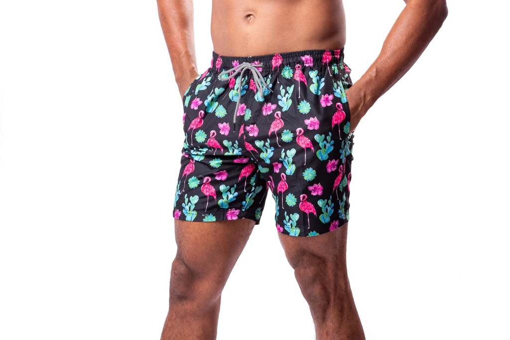 FLAMINGO SWIM TRUNKS