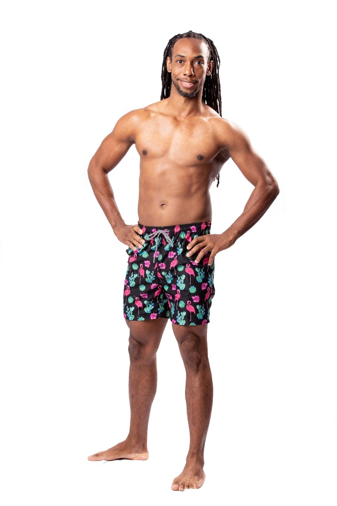 FLAMINGO SWIM TRUNKS