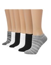 WOMEN'S 6PK  BREATHABLE LIGHTWEIGHT NO SHOW SOCKS