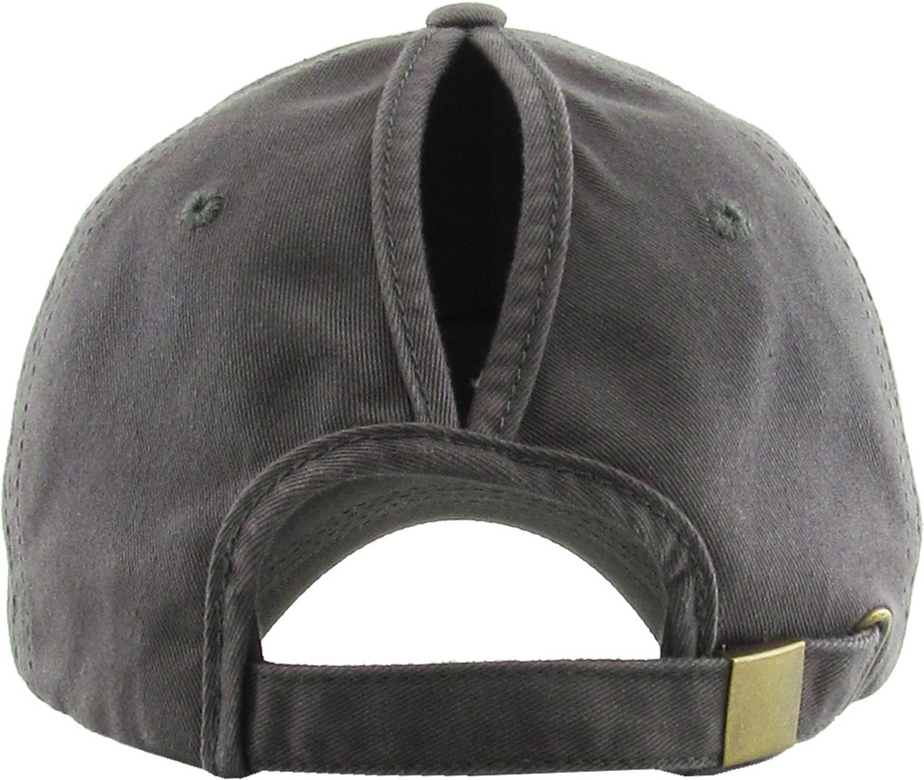 CLASSIC COTTON PONYTAIL BALLCAP