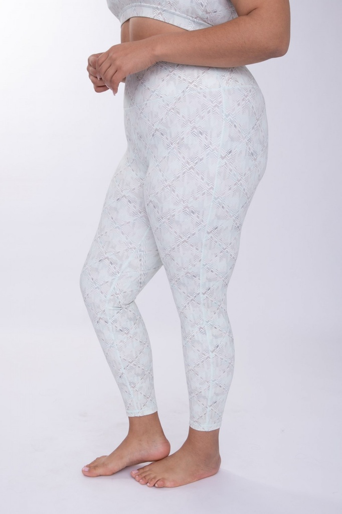 PLUS GEOMETRIC DIAMOND HIGHWAIST LEGGINGS