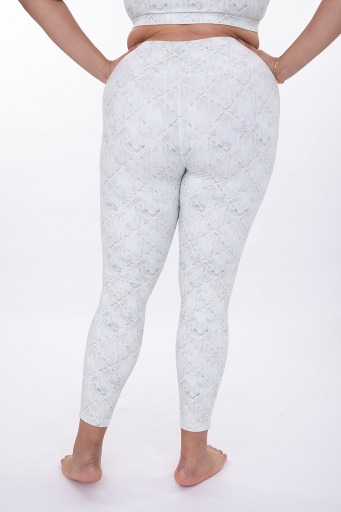 PLUS GEOMETRIC DIAMOND HIGHWAIST LEGGINGS