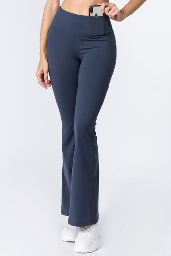 HIGH RISE FLARE YOGA PANTS