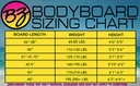 BZ REBOUND LA QUESADILLA 42&quot; BODYBOARD