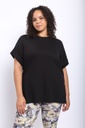 SHORT SLEEVE TOP WITH SIDE SLITS