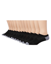 MEN'S 12PK NO SHOW SOCKS