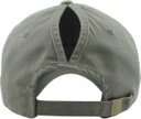 CLASSIC COTTON PONYTAIL BALLCAP