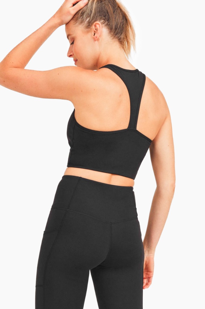 RACER CROPPED TANK