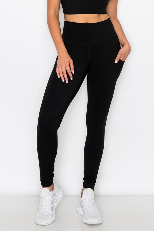 BUTTERY SOFT ACTIVE LEGGINGS W/POCKETS