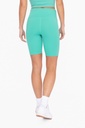 HIGH WAIST SOLID BERMUDA SHORTS