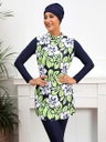 MODEST 3PC BURKINI SWIMWEAR