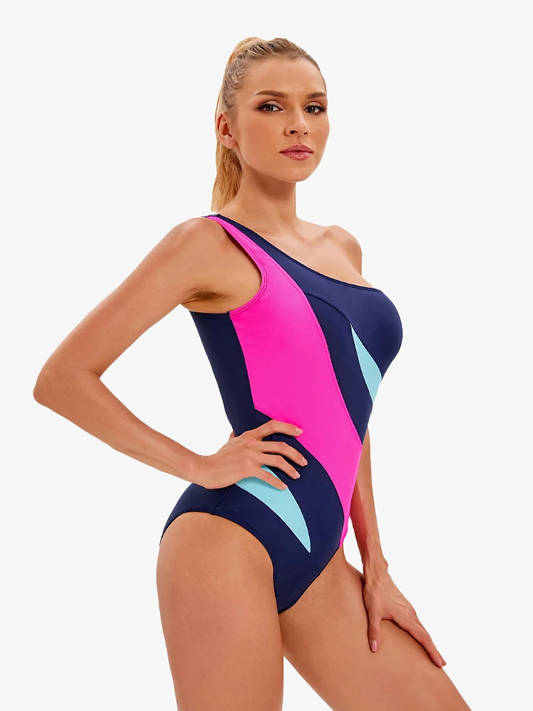 COLOURBLOCK SWIMSUIT