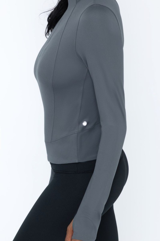 EVERYDAY HALF ZIP LONG SLEEVE TOP