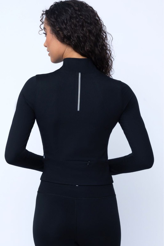 EVERYDAY HALF ZIP LONG SLEEVE TOP