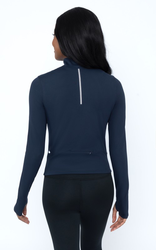 EVERYDAY HALF ZIP LONG SLEEVE TOP