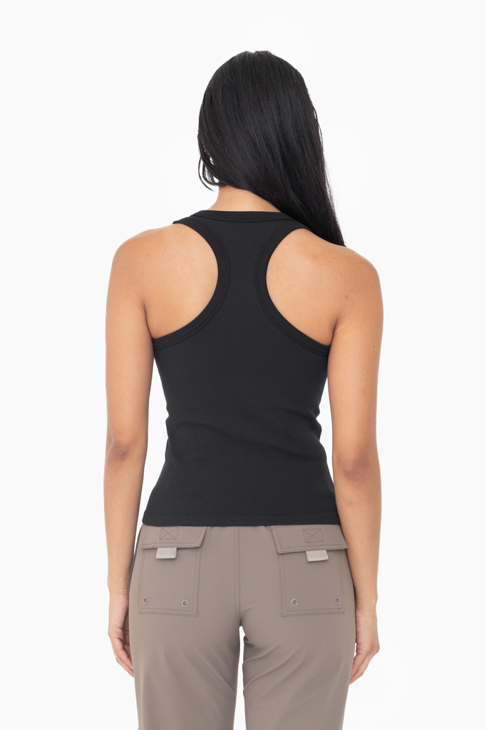 SEEMLESS RIBBED TANK TOP