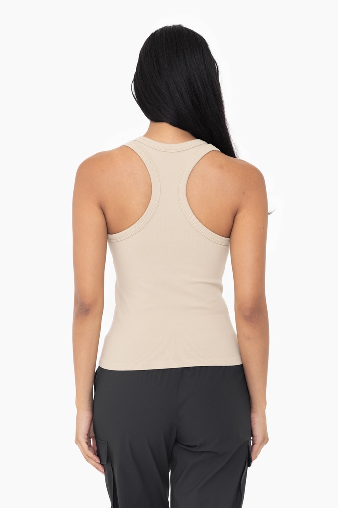 SEEMLESS RIBBED TANK TOP