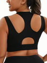 FRONT ZIP WORKOUT BRA