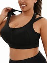 FRONT ZIP WORKOUT BRA