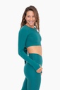 LONG SLEEVE TOP WITH TIE BACK