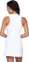 COLLAR PLEATED TENNIS DRESS