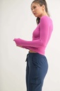 ESSENTIAL MICRO RIBBED TOP