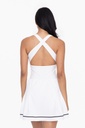 CRISS CROSS SKATER DRESS