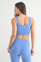 SQUARE NECK WORKOUT BRA