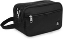 DUAL COMPARTMENT TOILETRY BAG