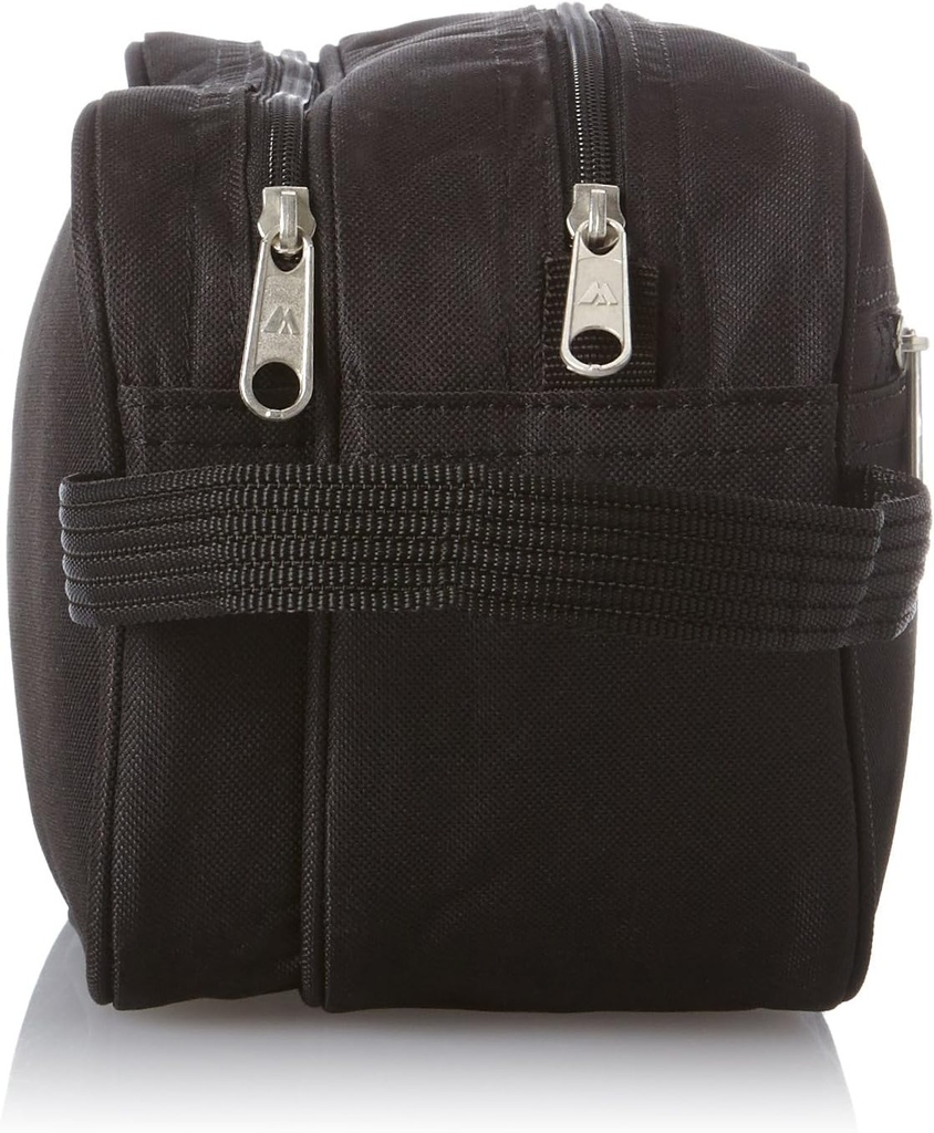 DUAL COMPARTMENT TOILETRY BAG