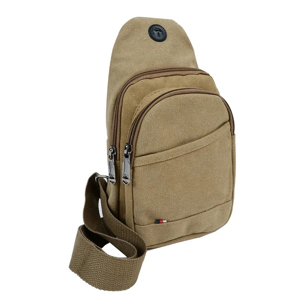 CANVAS CROSSBODY SLING BAG