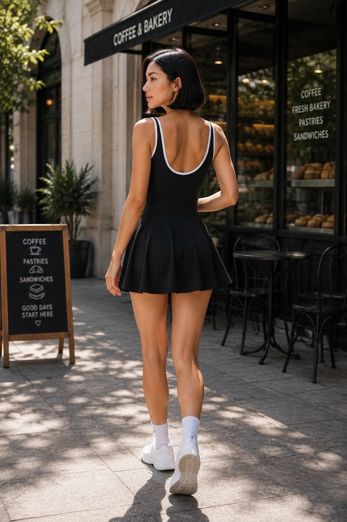 SLEEVELESS TENNIS DRESS
