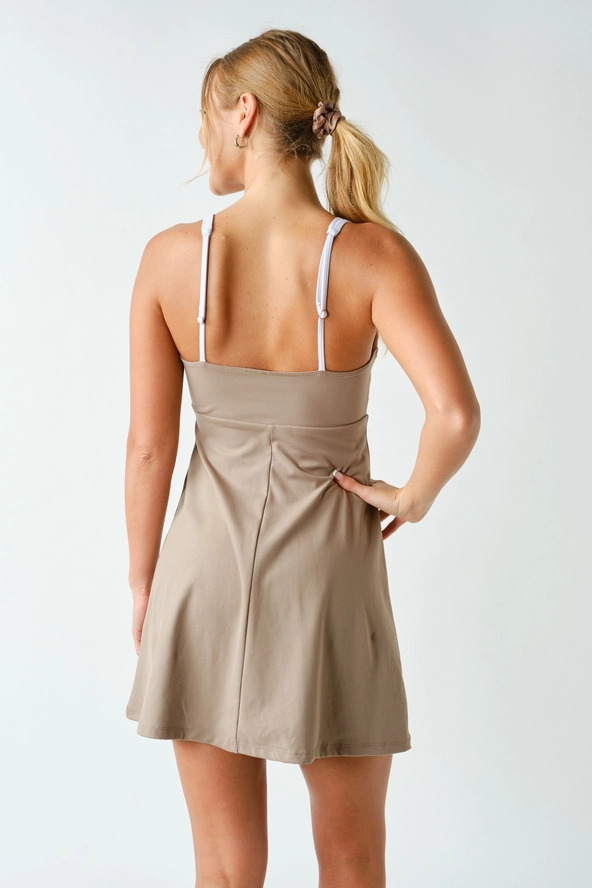 SCULPTRED CUTOUT ACTIVE DRESS