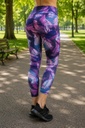 FEATHER PRINT LEGGINGS