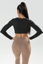 TWIST KNOT WORKOUT CROP TOP