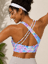 MULTI LEOPARD WORKOUT BRA