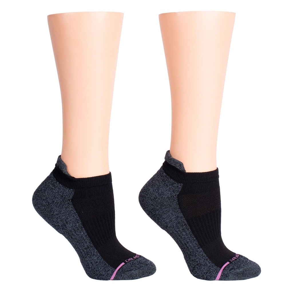 WOMEN'S SOLID HALF-CUSHION SOCKS - 2PK