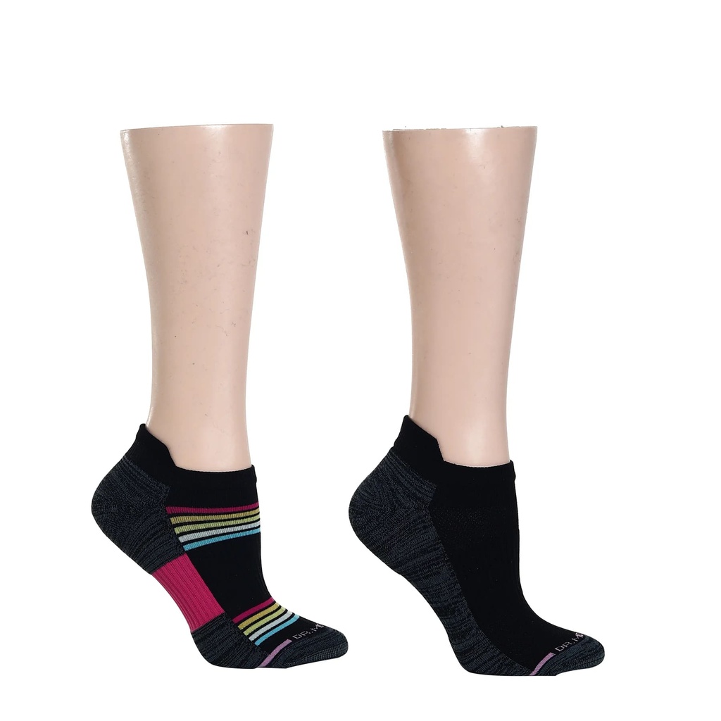 WOMEN'S HAPPY STRIPES SOCKS - 2PK