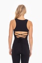 LACE UP BACK LONGLINE TANK