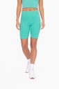 HIGH WAIST SOLID BERMUDA SHORTS