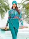 MODEST 3PC BURKINI SWIMWEAR