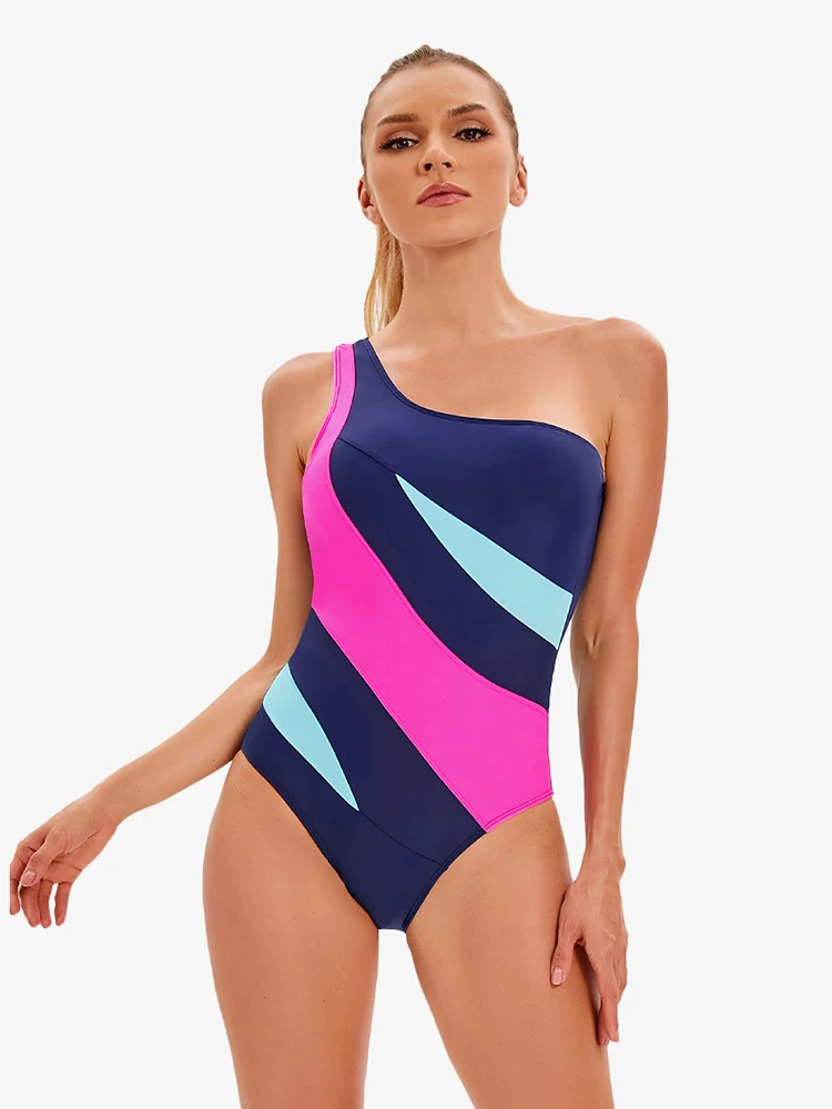 COLOURBLOCK SWIMSUIT