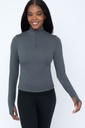 EVERYDAY HALF ZIP LONG SLEEVE TOP