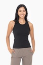 SEEMLESS RIBBED TANK TOP